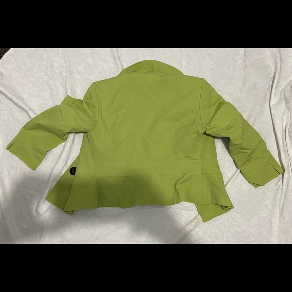 Sold ❌ Tahari Arthur S. Levine Womens 2P Green Jacket - Picture 7 of 7